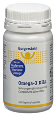 BURGERSTEIN Omega-3 DHA Kaps 100 Stk