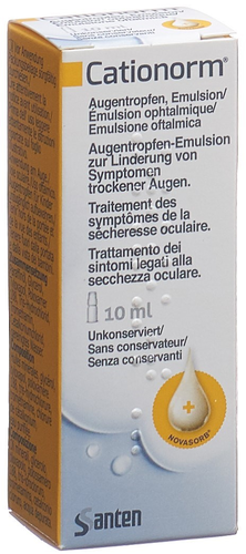 CATIONORM MD Augentropfen-Emulsion Fl 10 ml