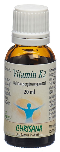 CHRISANA Vitamin K2 Tropfen Pip Fl 20 ml