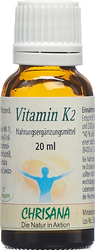 CHRISANA Vitamin K2 Tropfen Pip Fl 20 ml