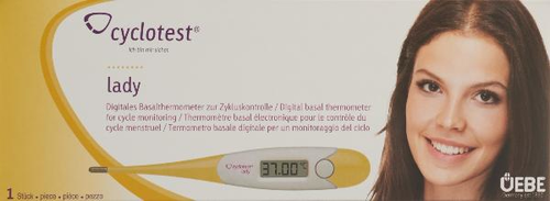 CYCLOTEST lady Frauen Thermometer Digital