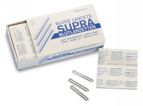 Blutlanzetten   200 ex