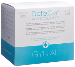 DEFLAGYN Vaginalgel (3x28 Applikatoren) 3 x 150 ml