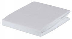 Frottéfixleintuch  Weiss 60 x 210 x 10 cm