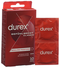 DUREX Gefühlsecht Classic Präservativ 10 Stk