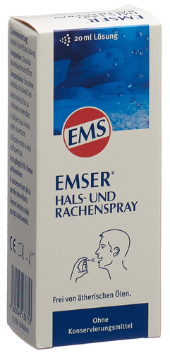 EMSER Hals- und Rachenspray Fl 20 ml