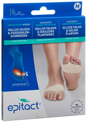 EPITACT Fusskissen Doppelschutz M 24-27cm 1 Paar