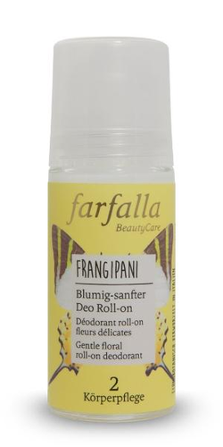 FARFALLA Blumig Deo Roll-on Frangipani 50 ml