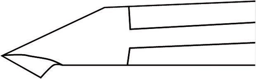 Clauberg Hautzange 5202.2  10 cm