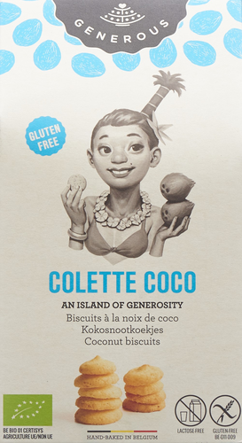 GENEROUS Colette Coco Biscuit glutenfrei 100 g