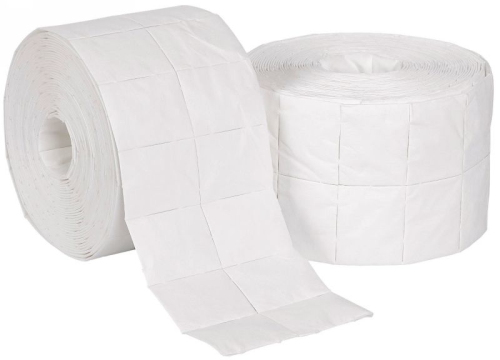 Zellstofftupfer 13-lagig   2 Rollen à 500 ex