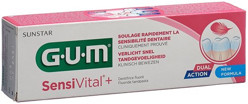 GUM Sensivital + Zahnpasta Tb 75 ml
