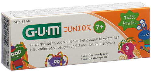 GUM SUNSTAR Junior Zahnpasta Tutti-Frutti 50 ml