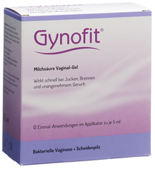 GYNOFIT Milchsäure-Gel Vaginalgel 12 x 5 ml