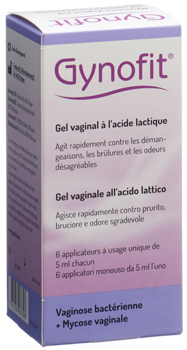 GYNOFIT Milchsure-Gel Vaginalgel 6 x 5 ml