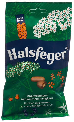 HALSFEGER Kruterbonbon Btl 90 g