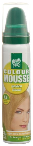 HENNA PLUS Colour Mousse Golden blond 8.3 75 ml