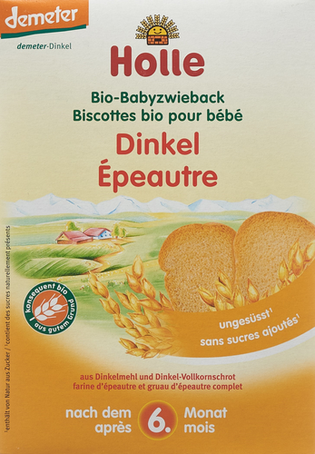 HOLLE Baby Zwieback Dinkel Bio 200 g