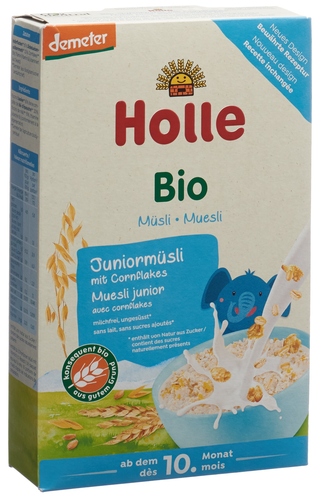 HOLLE Bio-Juniormsli Mehrkorn mit Cornflake 250 g