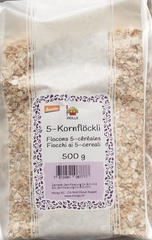 HOLLE 5 Kornflocken Knospe Btl 500 g