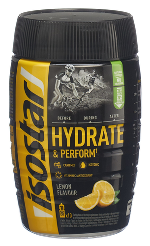 ISOSTAR HYDRATE & PERFORM Plv Lemon Ds 400 g