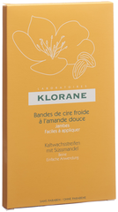 KLORANE Enthaarungsstreifen Beine 2 x 6 Stk