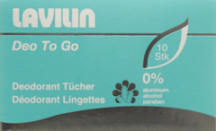 LAVILIN Deodorant Tücher Box 10 Stk