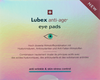 LUBEX ANTI-AGE eye pads 8 Stk