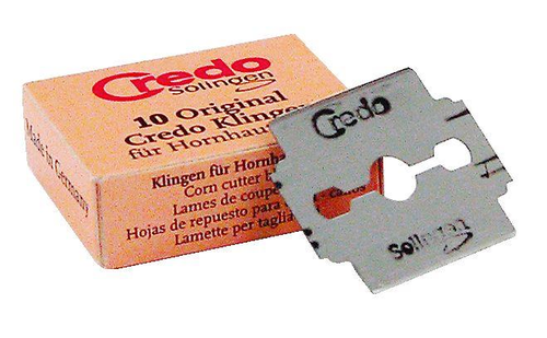 CREDO-Hornhauthobel original Klingen  100 ex