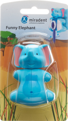 MIRADENT Funny Snapper Zahnbürstenhalter Elefant