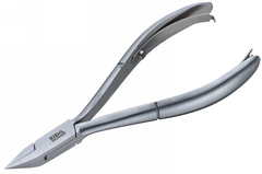 Kiehl Mini Eckenzange  silber 10cm, Triangelschneide