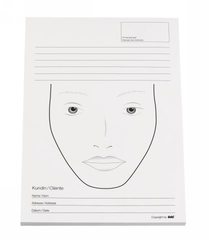 Make-up Arbeitskarten   A-4, 50 Blatt