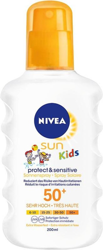 NIVEA Sun Kids Prot&Sens Sonnenspray LSF50+ 200 ml