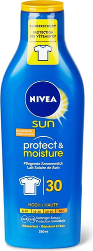 NIVEA Sun Protect&Moisture Sonnenmil LSF 30 250 ml