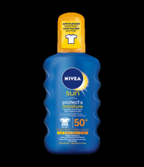 NIVEA Sun Protect&Moisture Sonnenspr LSF50+ 200 ml