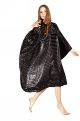 Wasch- und Schneideumhang "3D"  Schwarz,...