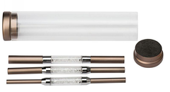 Diamond Double Headed C-Curve 3er Set brown