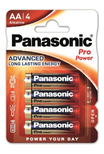 PANASONIC Batterien Pro Power AA LR6 4 Stk