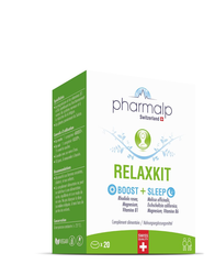 PHARMALP RELAXKIT Boost & Sleep Tabl Blist 20 Stk