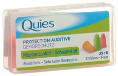 QUIES Lärmgehörschutzkugeln Schaumstoff 6 Stk