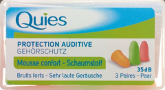 QUIES Lärmgehörschutzkugeln Schaumstoff 6 Stk