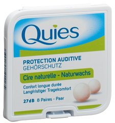 QUIES Lärmgehörschutzkugeln Wachs 16 Stk