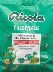 RICOLA Eucalyptus Bonbons o Zucker Btl 125 g