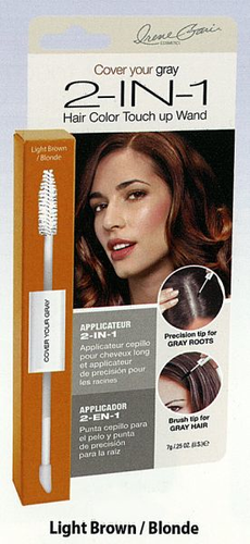 Cover your gray Hair Color Touch up Wand 2in1 Hellbraun 7 g