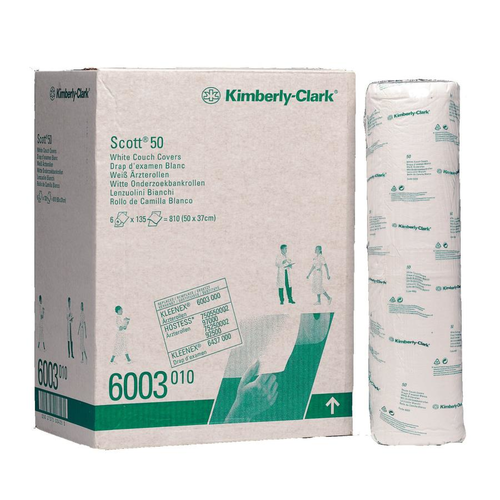 SCOTT Ärzterolle Extra 51x38cm 2lg weiss 6 Stk
