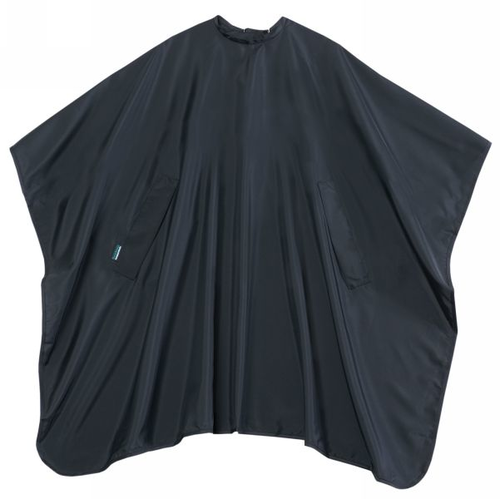 T.D. Nano Air uni schwarz Schneideumhang 135x150 cm 100% Polyester