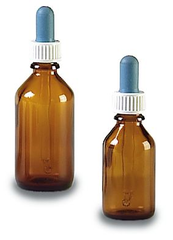 Tropfflasche mit Pipettenmontur leer  30 ml