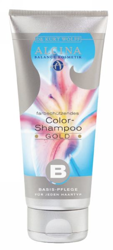 Alcina B Color Shampoo  Gold 200 ml