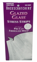 Glazed Glass Fiberglass Wrap Stress Strips, vorgeschnitten  480 ex