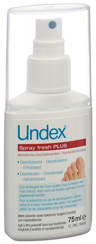 UNDEX Spray fresh PLUS 75 ml